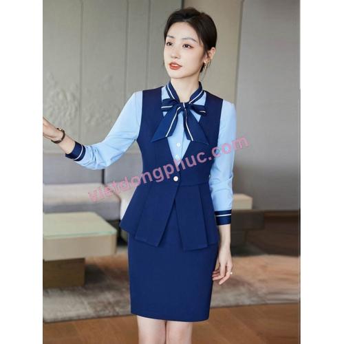 Đồng phục áo gile Nữ 58 Đồng phục áo gile Nữ 58